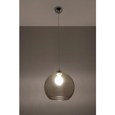 BALL lampa wisząca grafitowa Sollux lighting